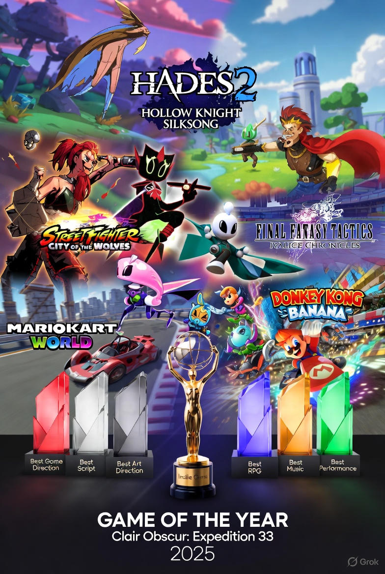 The Game Awards 2025 최종 수상작 총정리