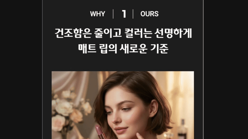 드랩아트 AI 상세페이지로 만든 상세페이지 샘플
