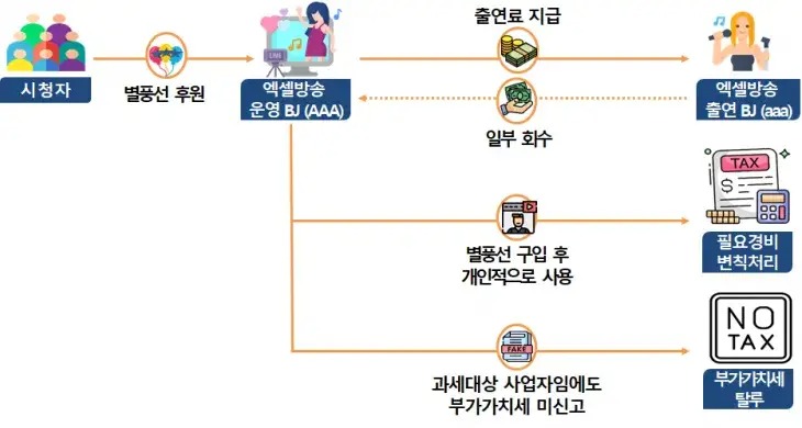 &lsquo;엑셀방송&rsquo; 및 사이버 렉카 탈세 혐의 세무조사 착수
