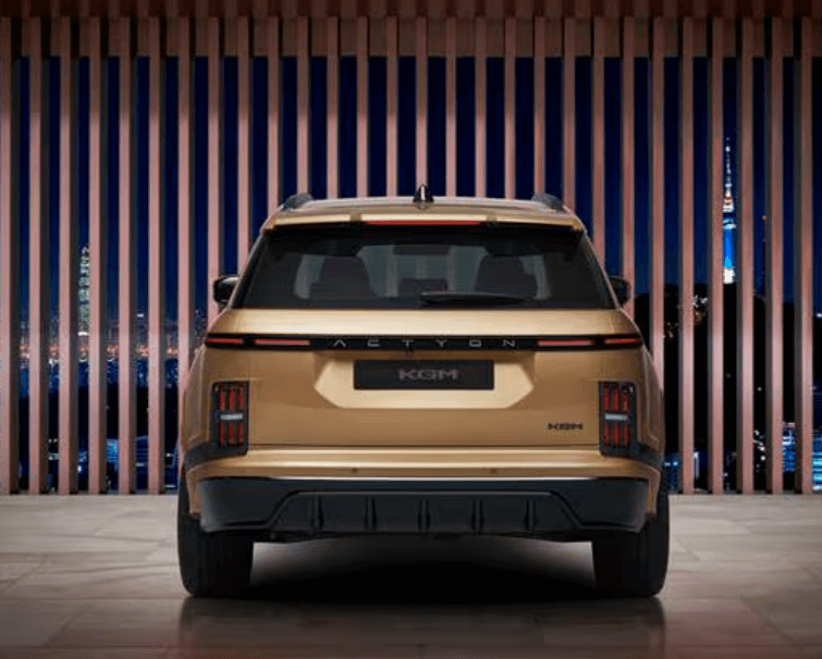 2025 액티언 후면 사진