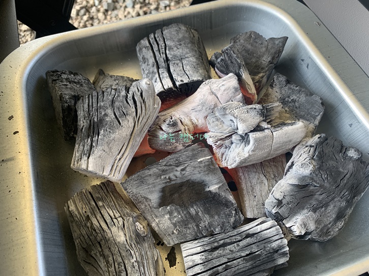 루핀 캠핑 테이블-실사용