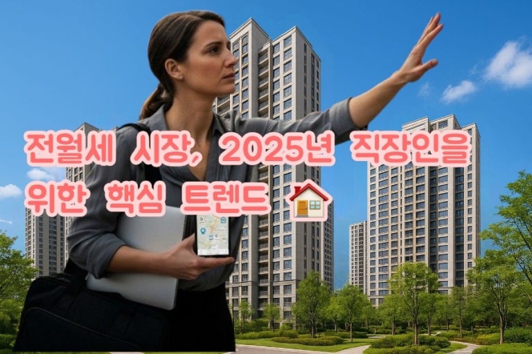 2025 전월세 시장 트렌드 관련 사진