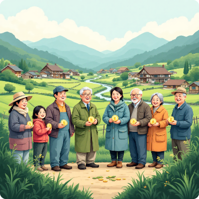 청양군 농어촌 기본소득 이미지