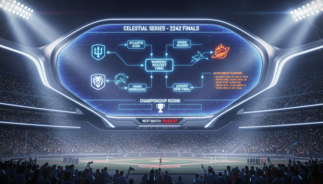 2026 WBC 한국 야구 대표팀의 8강 진출 시나리오와 순위를 보여주는 경기장 전광판