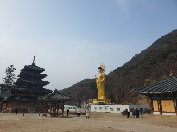 금동미륵대불