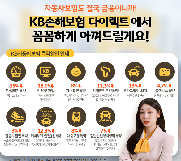 각 보험사의 상품소개