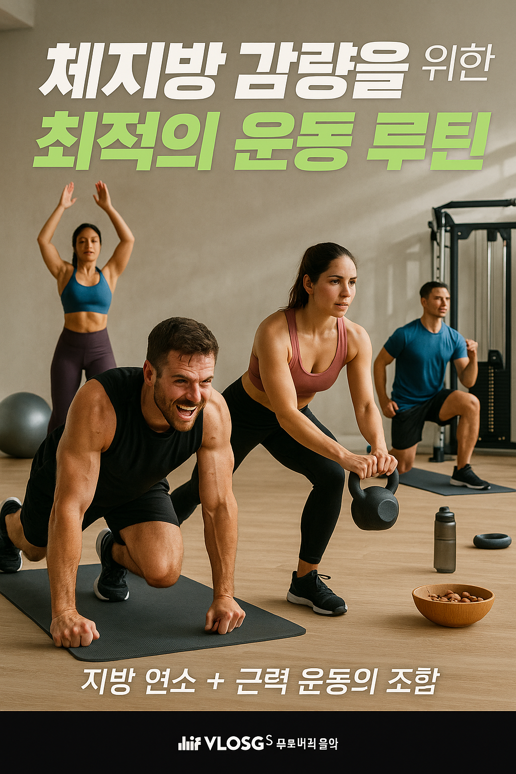1.체지방 감량을 위한 최적의 운동 루틴