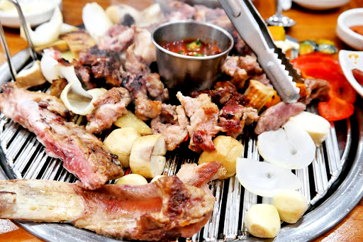 해오름 식당 식사