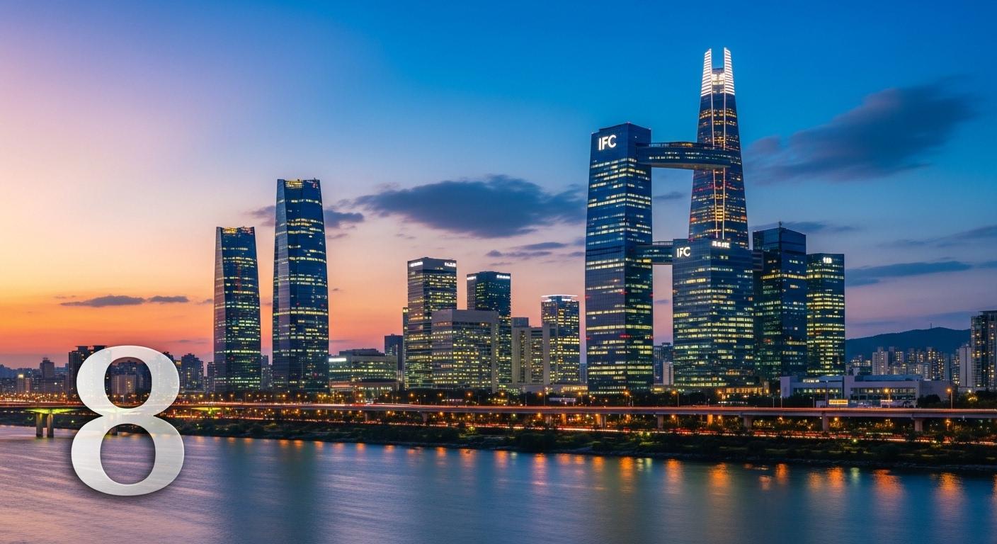 서울 국제금융센터지수 8위