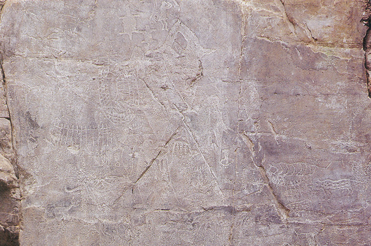 울산 반구대 바위 그림