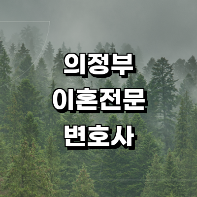 의정부시 이혼 변호사