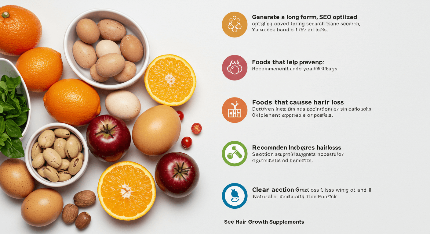 탈모에 좋은 음식&amp;#44; 탈모 유발 음식&amp;#44; 탈모 추천 영양제