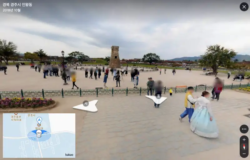 경주-첨성대-로드뷰의-모습