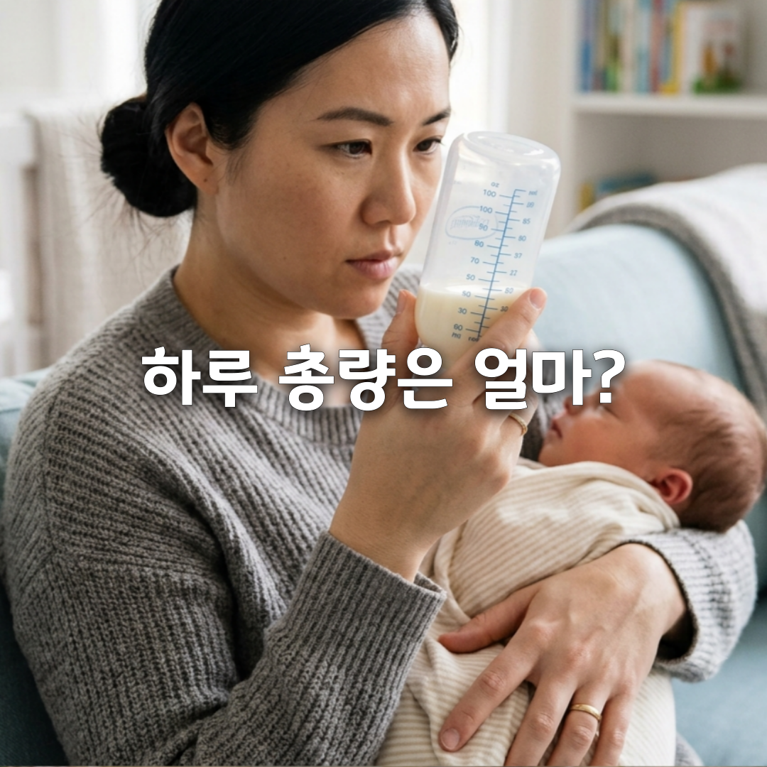 우리 아기 분유 얼마나 먹어야 할까 수유량 계산법 완벽 가이드🍼