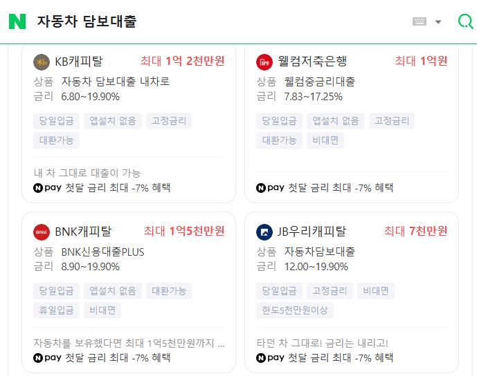 자동차-담보대출-비교