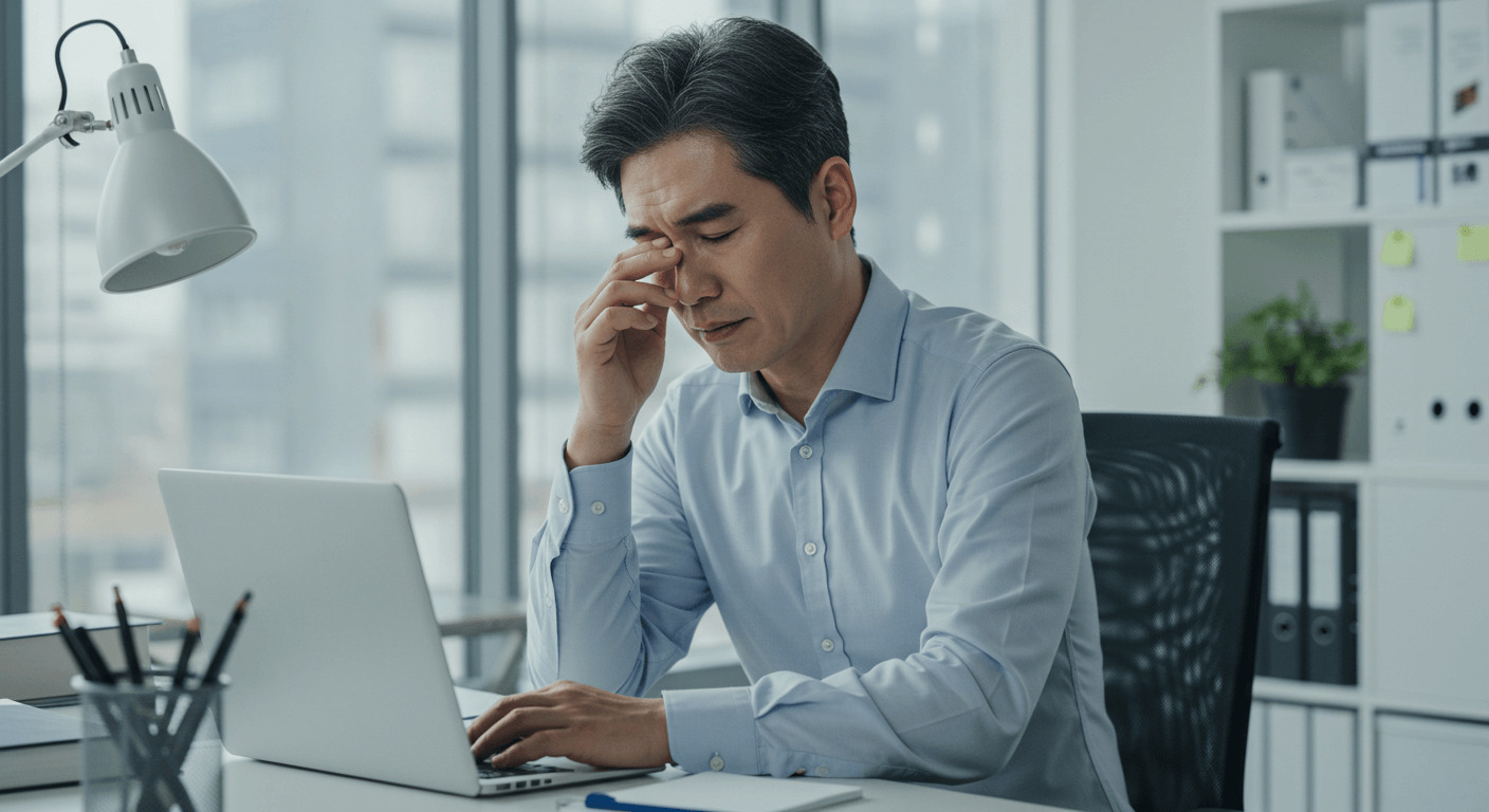 눈밑이 떨리는 증상 원인 대처방법 사진 2