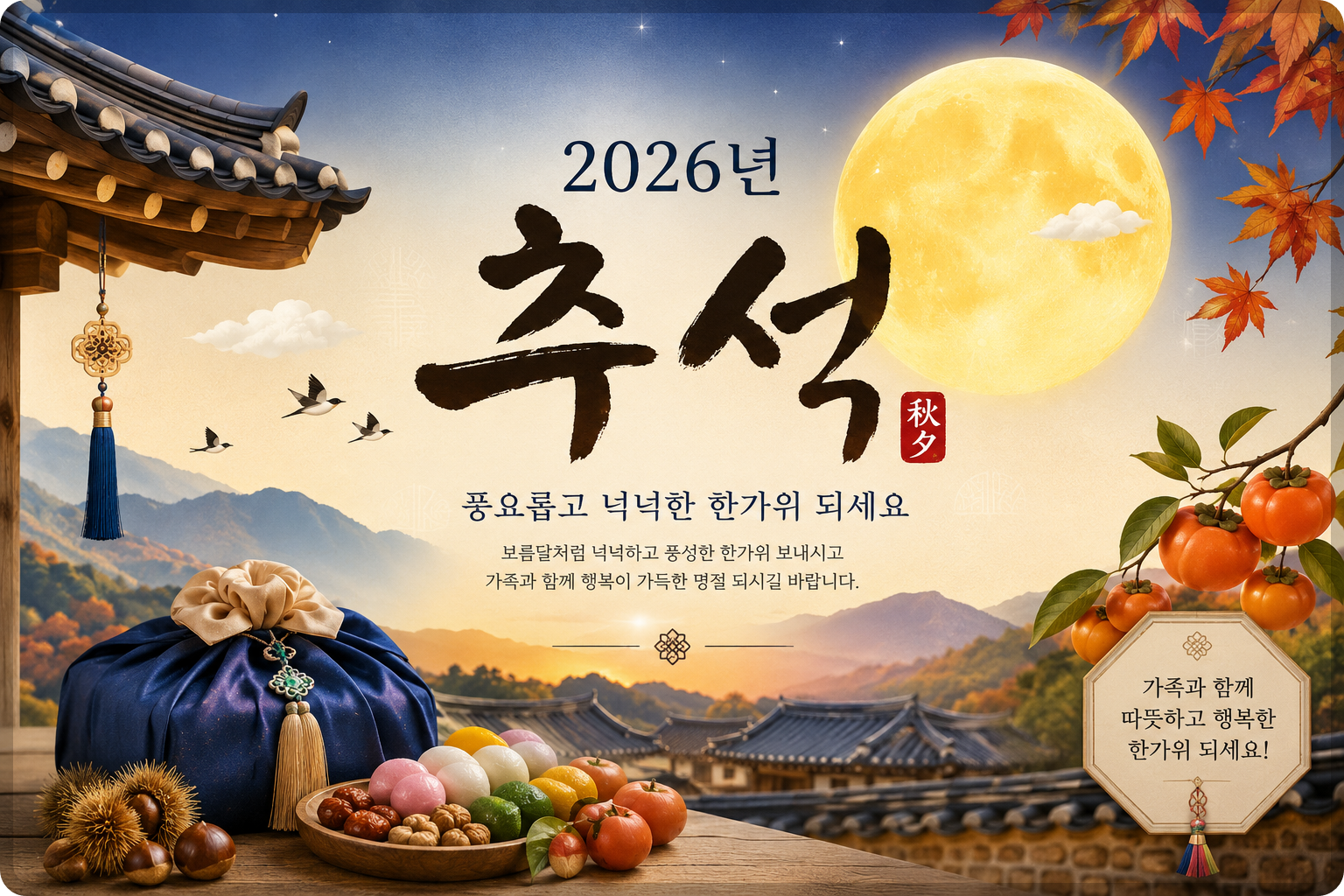 추석 인사말 이미지 모음 이미지