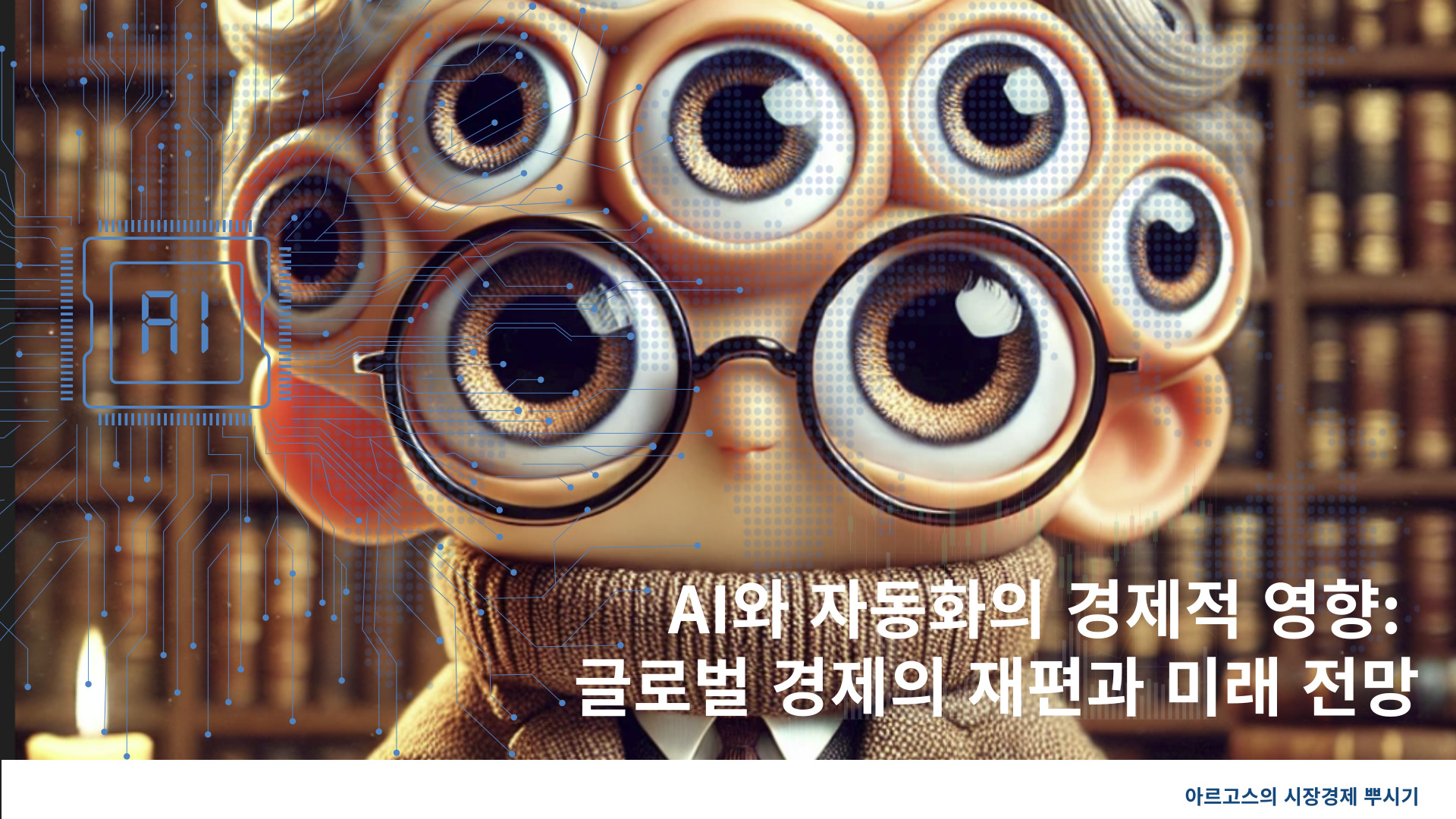 AI와 자동화의 경제적 영향: 글로벌 경제의 재편과 미래 전망-제작이미지