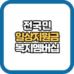 전국민 일상지원금