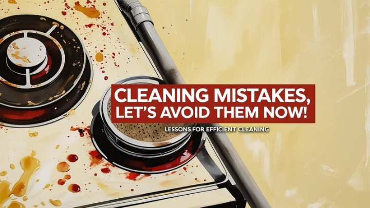 청소 실수와 교훈: 청소할 때 놓치기 쉬운 실수를 피하는 방법