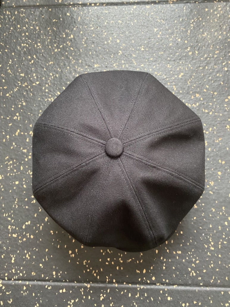 밀리어네어햇(MILLIONAIRE HATS) vintage cotton CLASSIC BIG APPLE HAT VINTAGE BLACK 헌팅캡 베레모 빈티지헌팅캡 빈티지베레모