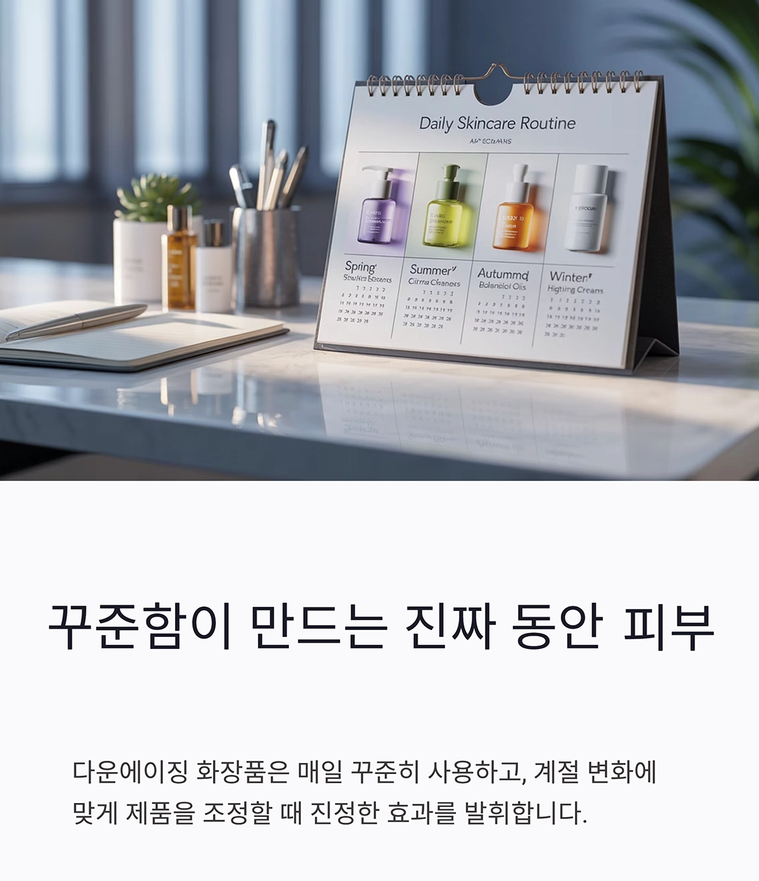 60대를 40대로, 다운에이징 화장품의 비밀 공개