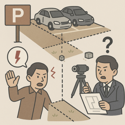 공영주차장 경계분쟁