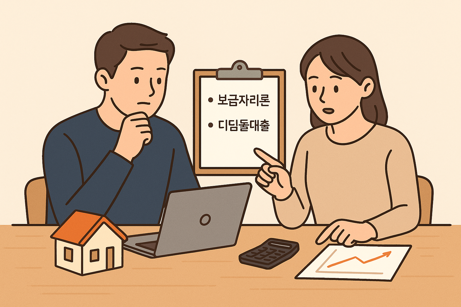 보금자리론 vs 디딤돌대출