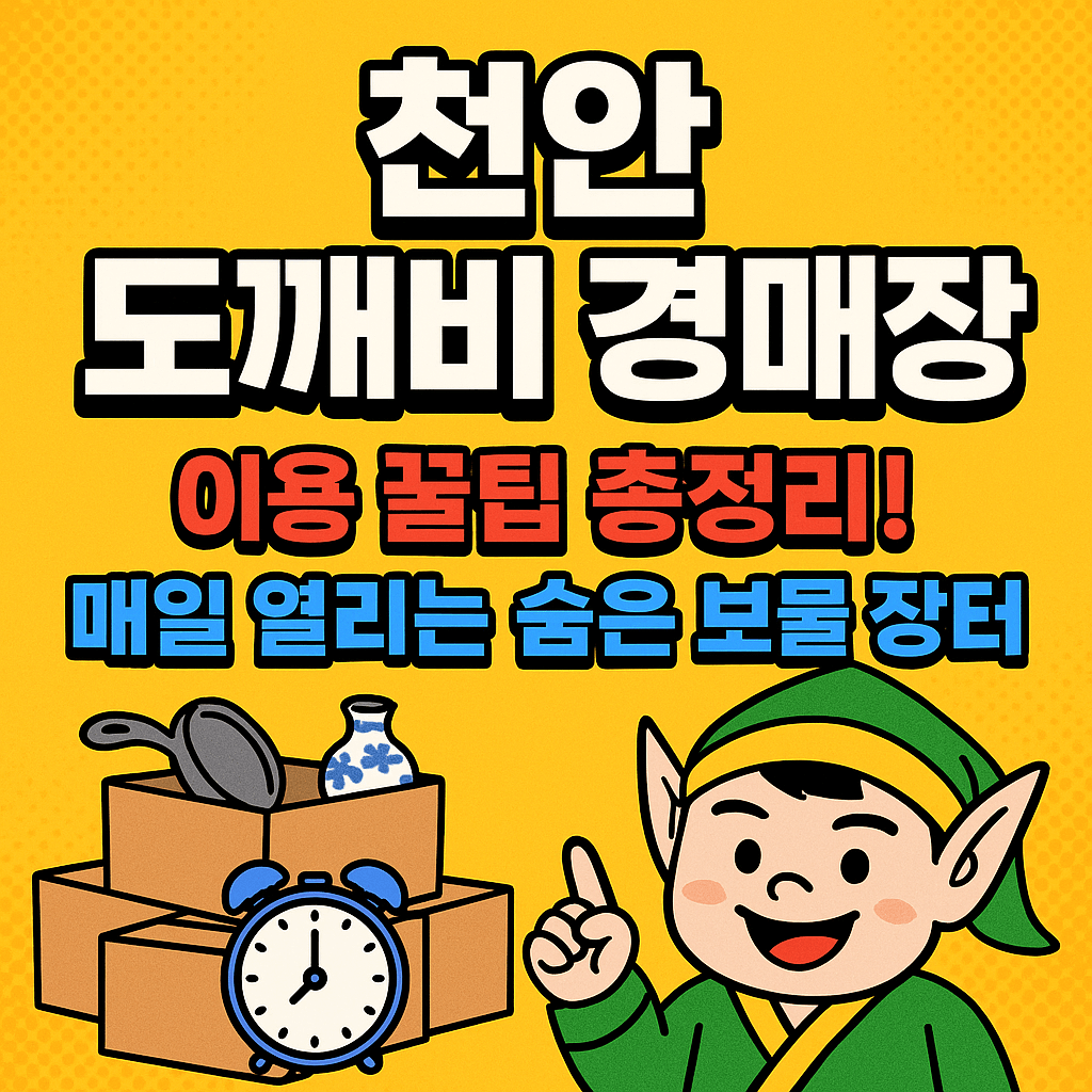 천안 도깨비 경매장