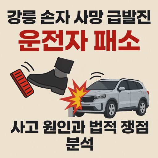 강릉 급발진 사망사고 운전자 패소 관련 사진