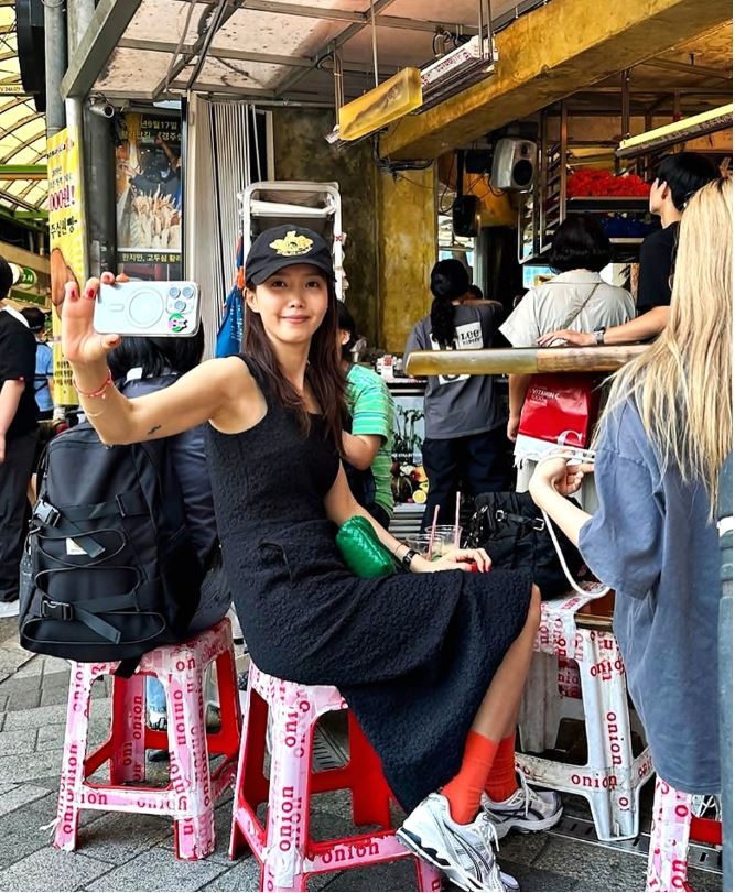 채정안 아식스