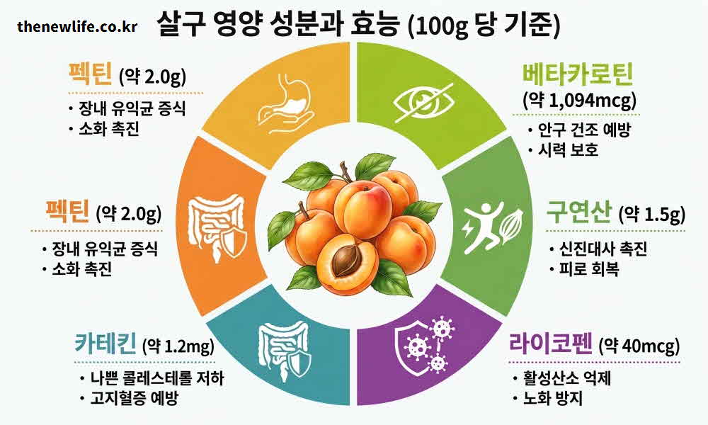 살구 효능 영양성분