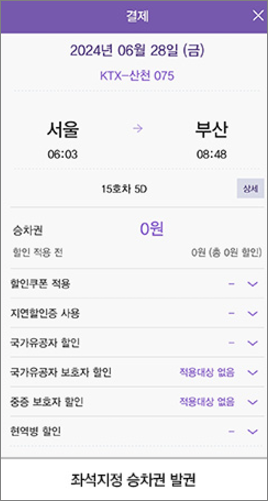 내일로 패스 두 번째 이야기