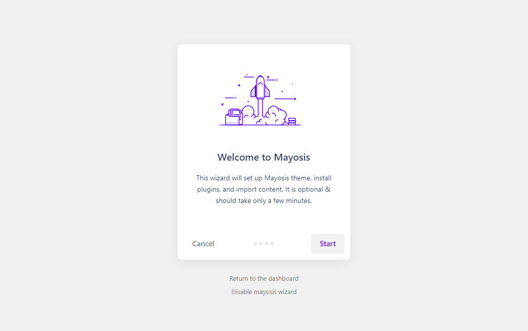 워드프레스 디지털 마켓플레이스 테마 Mayosis 데모 설치하기