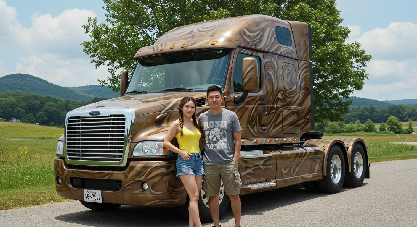 1톤 전기 화물차