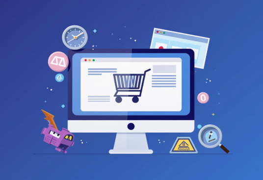 전자상거래 (E-commerce) 플랫폼에 대한 이미지입니다.