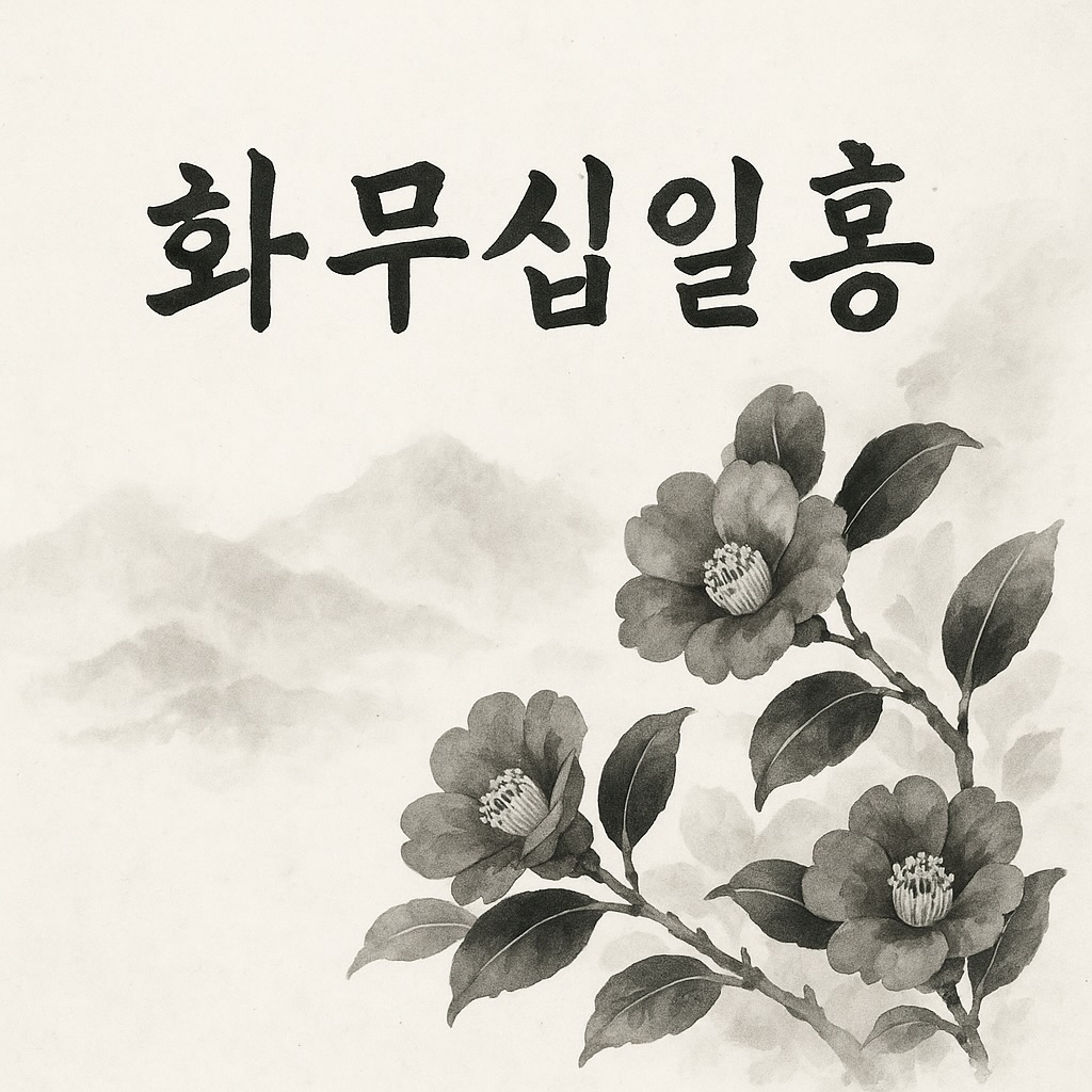 화무십일홍 이미지