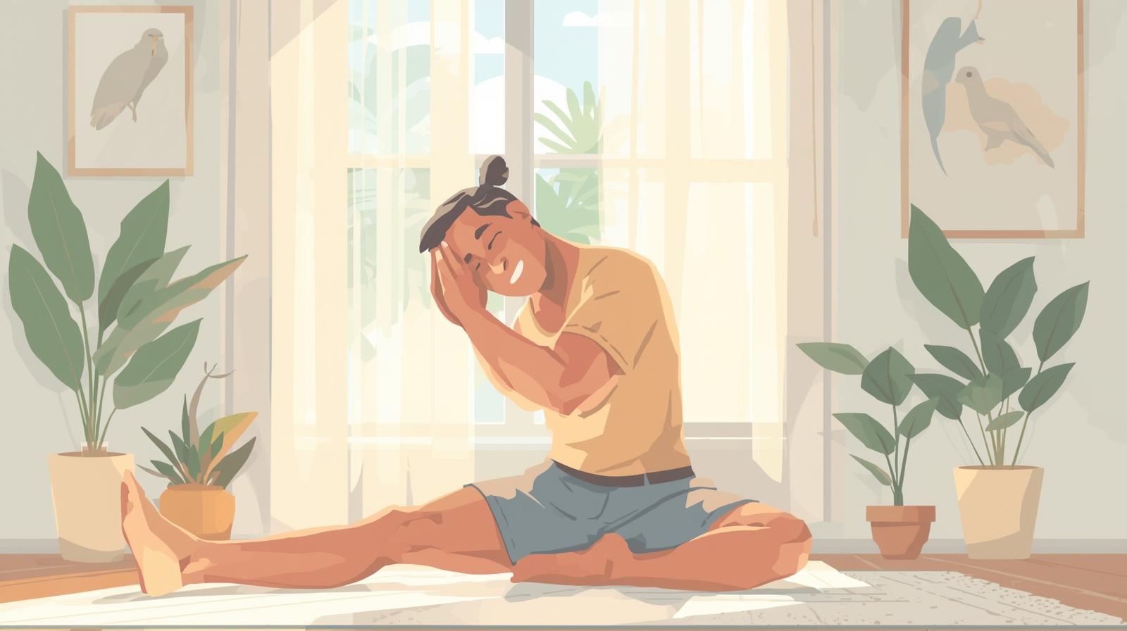 면역력 회복 스트레칭 1분