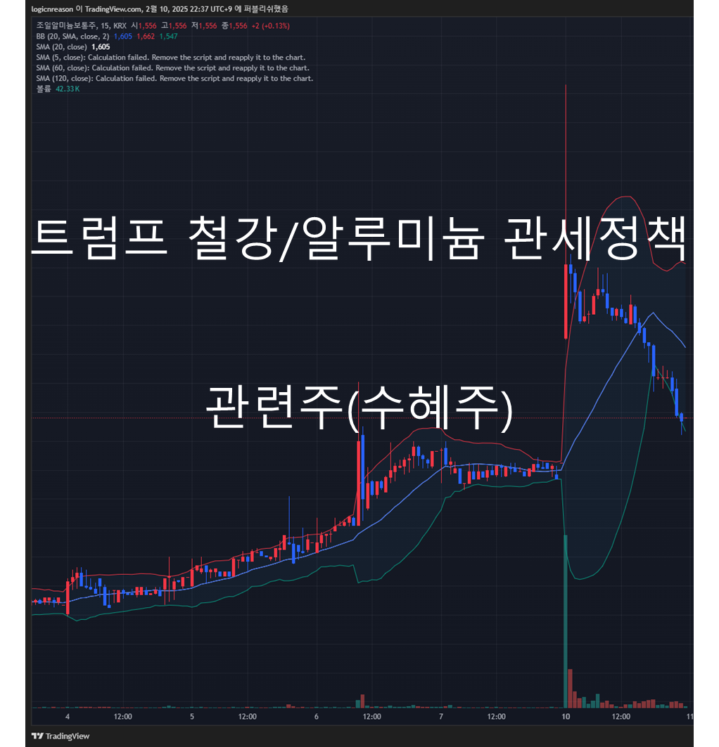 트럼프 철강/알루미늄 관세정책 관련주(수혜주)