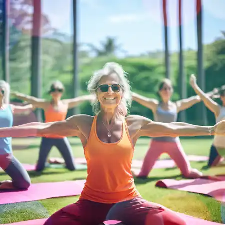 중년 건강을 위한 운동과 스트레칭 방법