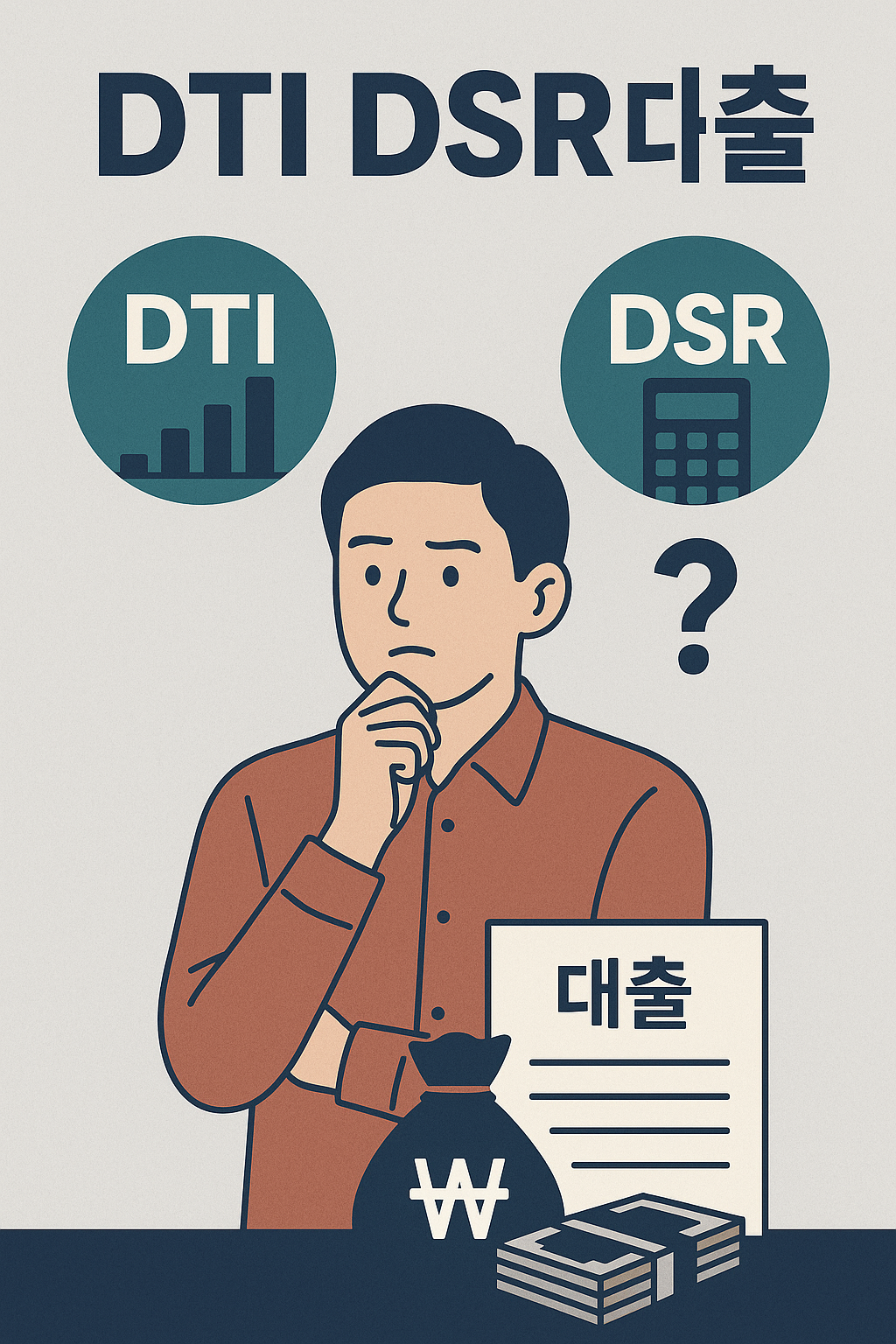 DTI&middot;DSR 대출한도 완전정리
