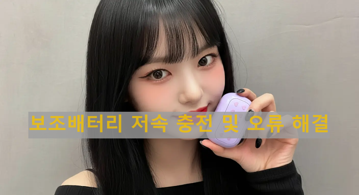 보조배티러 수명연장 방법