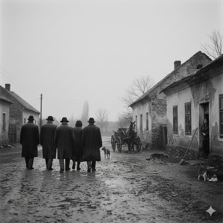 사탄탱고 영화(벨라 타르 감독)의 스틸컷