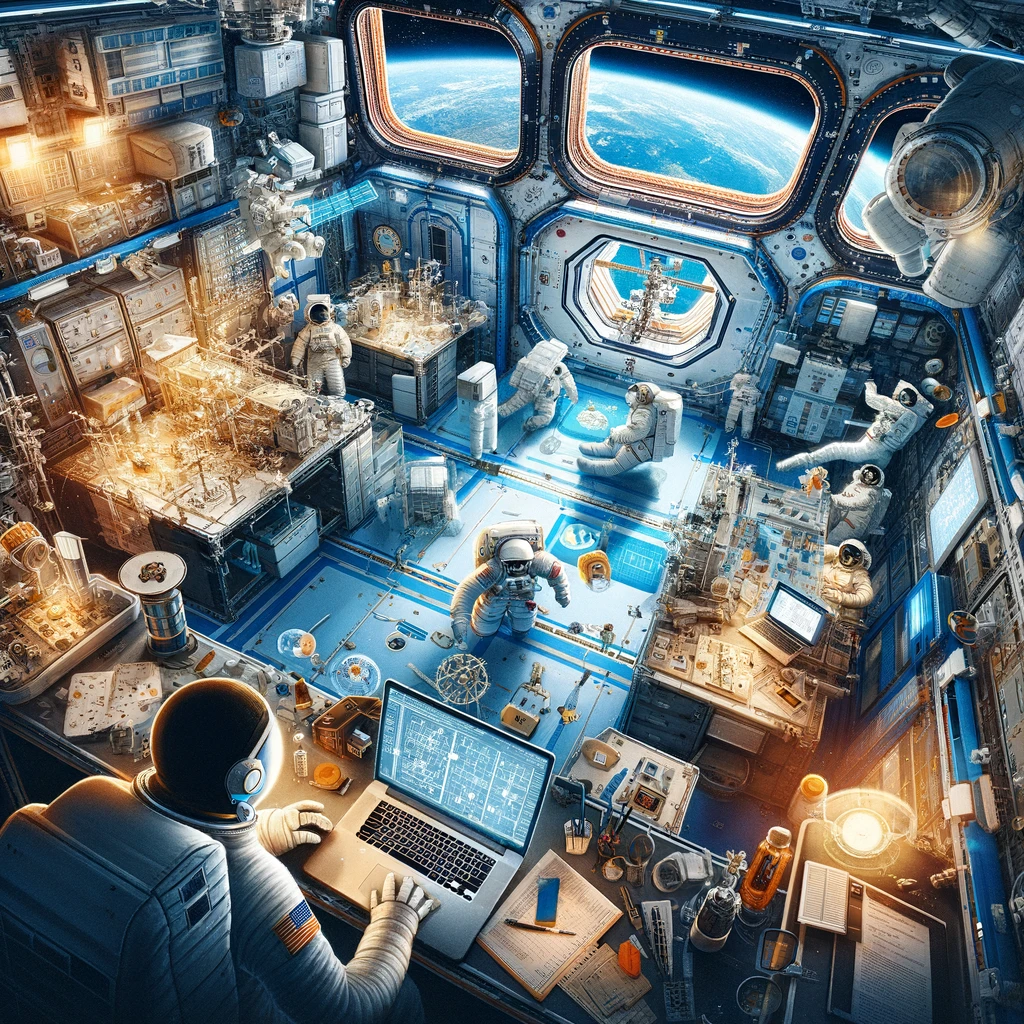 국제우주정거장(ISS)에서의 생활과 연구