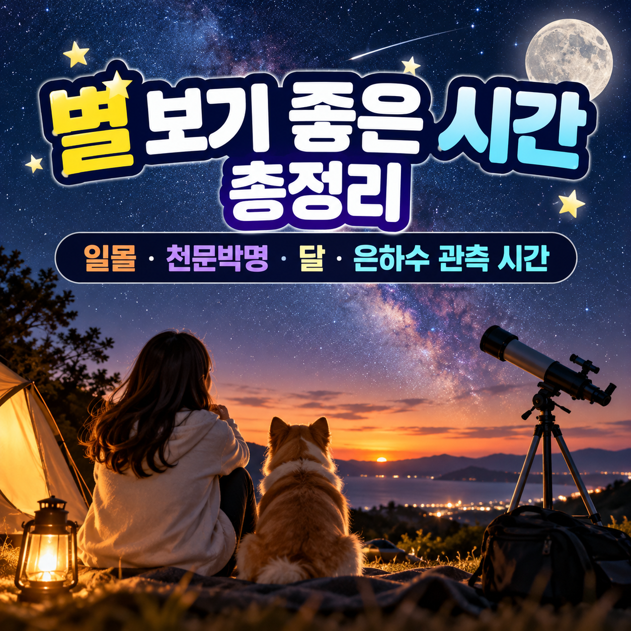 별 보기 좋은 시간