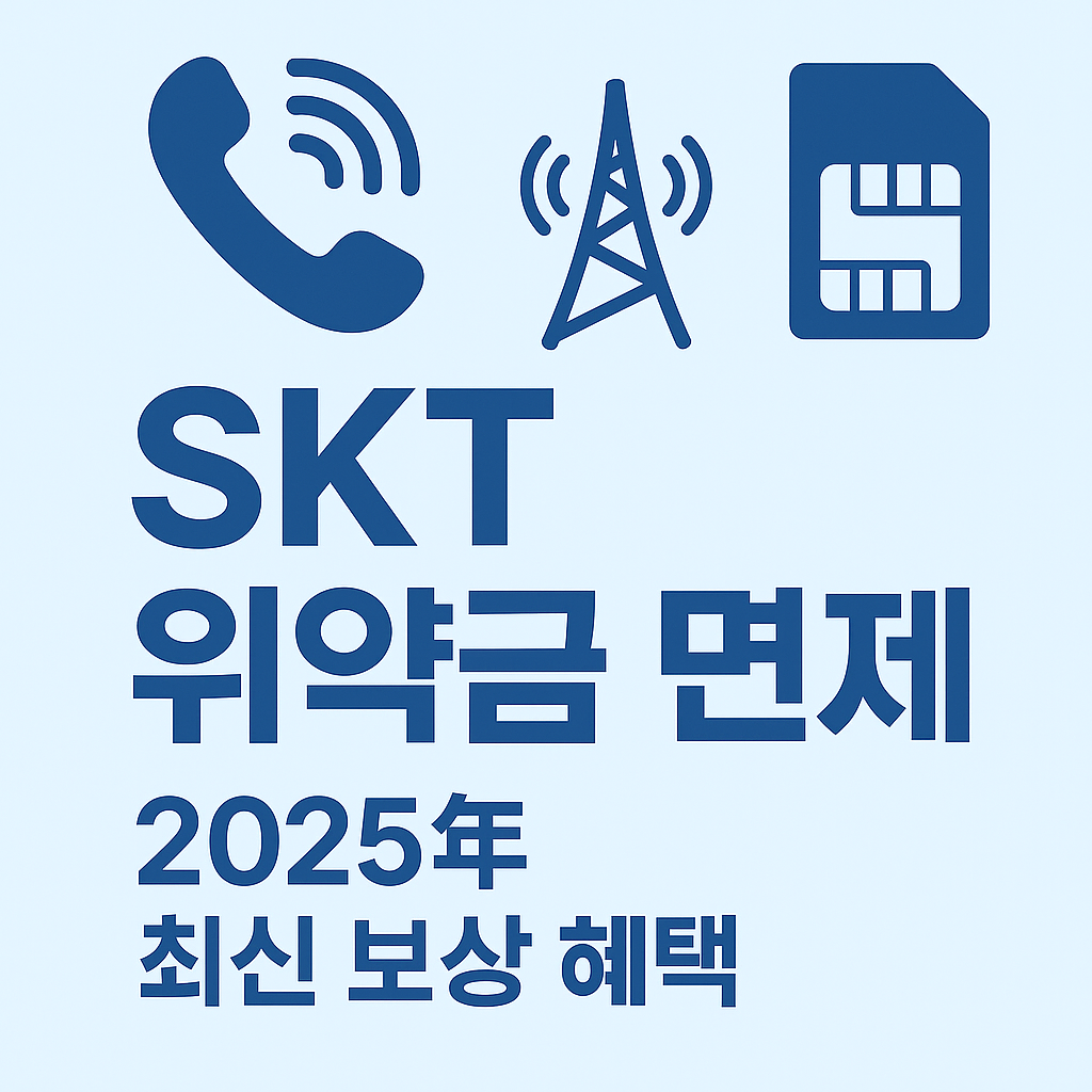 SKT 위약금 면제 해킹 사고 특별 보상 및 약정 해지