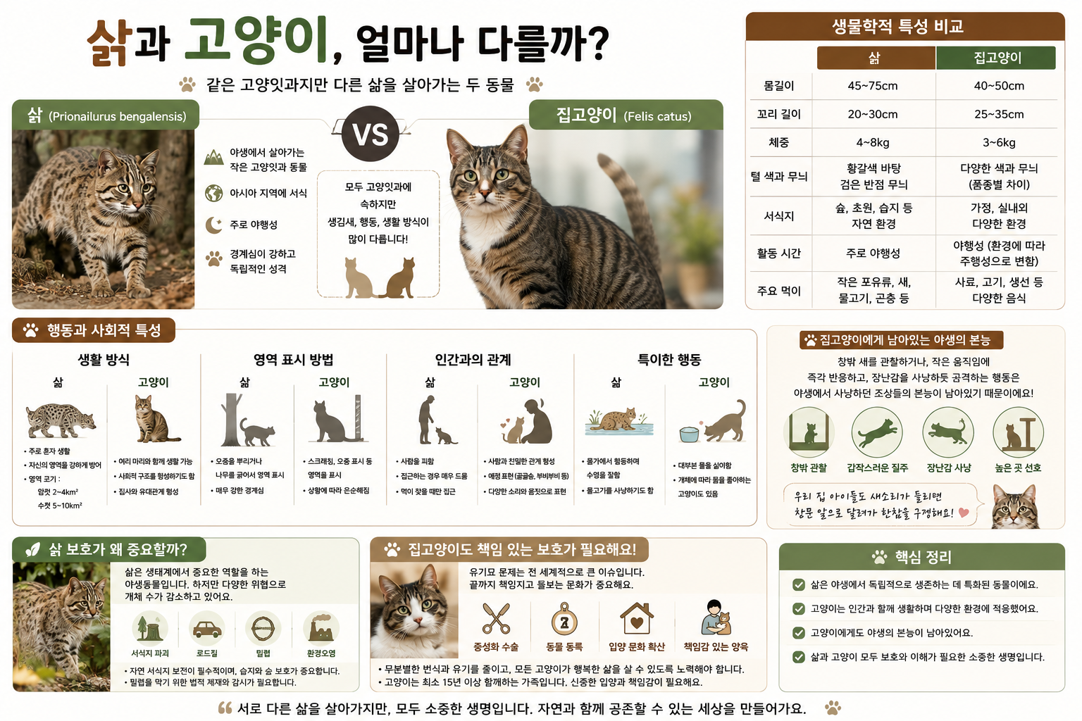 고양이 삵