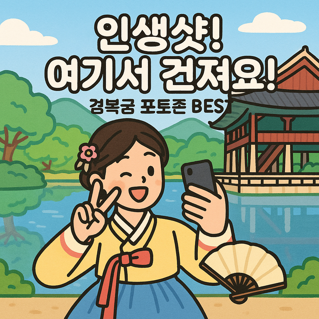 인생샷! 여기서 건져요! 경복궁 포토존 BEST