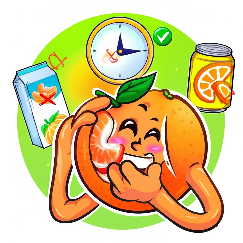 다이어트 중 귤 섭취량 조절과 효과적..