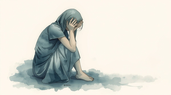 ISFP는 부드럽고 조용한 인상을 주지만, 그 내면에는 자기만의 감정과 가치관이 깊이 자리하고 있습니다에 관한 그림